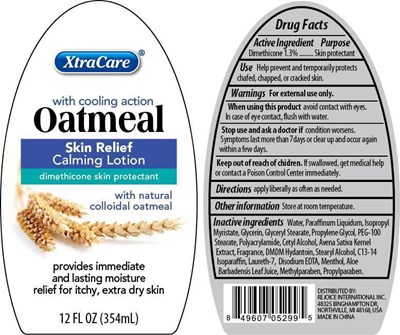 Label Image (Oatmeal Skin Relief Label)